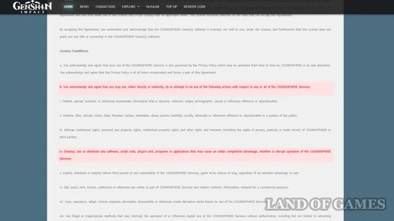 Cheats in Genshin Impact: types, features and dangers of downloading