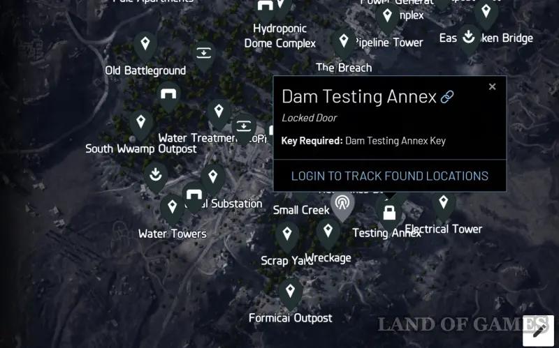 ARC Raiders interactive map