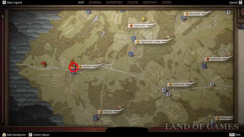 Royal doctor in Kingdom Come Deliverance 2: where to find Albikus
