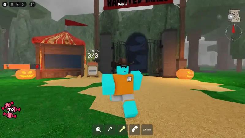 The 99 Nights Labyrinth in the Forest: how to open and walk through