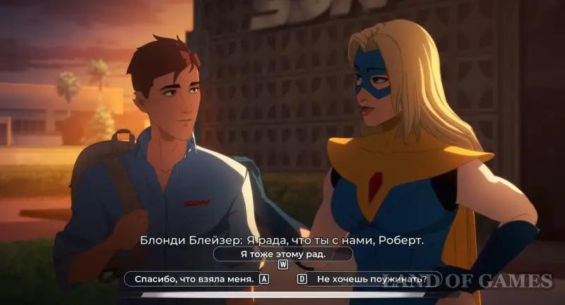 Walkthrough Dispatch Episode 2 First day: all the choices and consequences