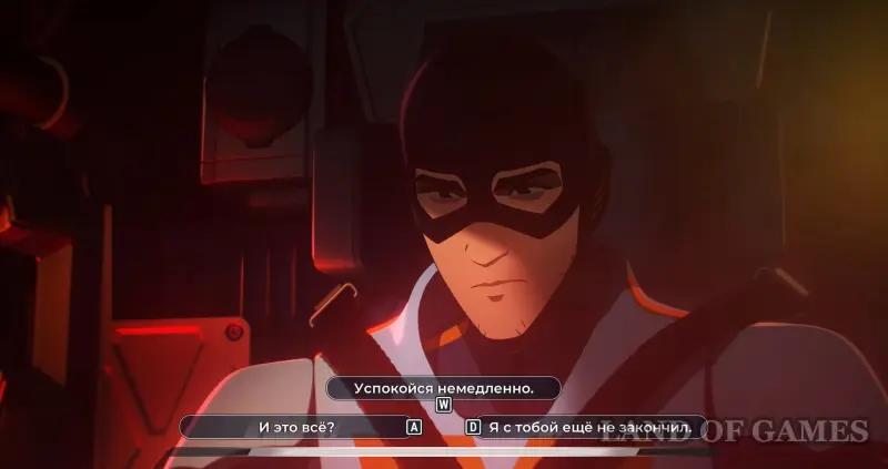 Walkthrough Dispatch Episode 5 Team spirit: all choices and consequences