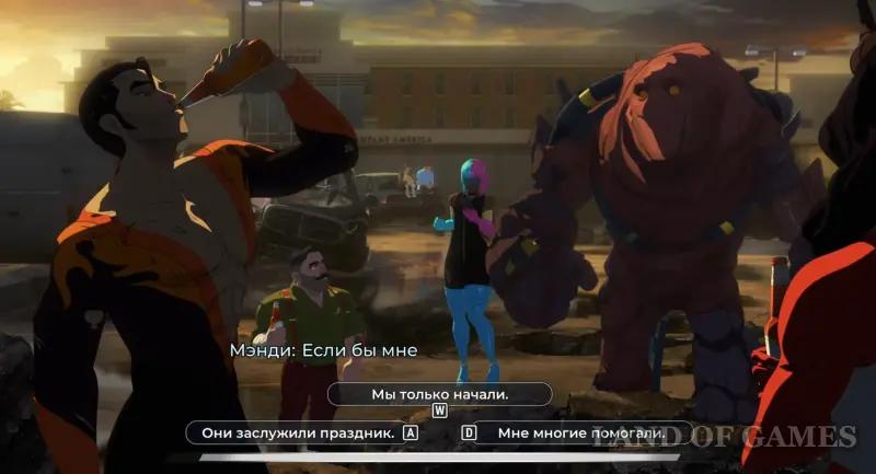 Walkthrough Dispatch Episode 8 Unity: all elections and consequences