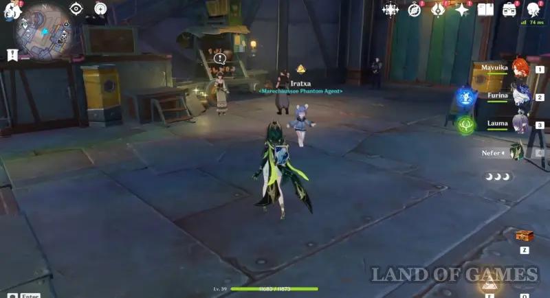 Missing order target in Genshin Impact: where to find Lesheka