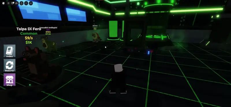 Ritual Guerriro Digitale in Steal the brainrot: how to make it and get it 1x1x1x1