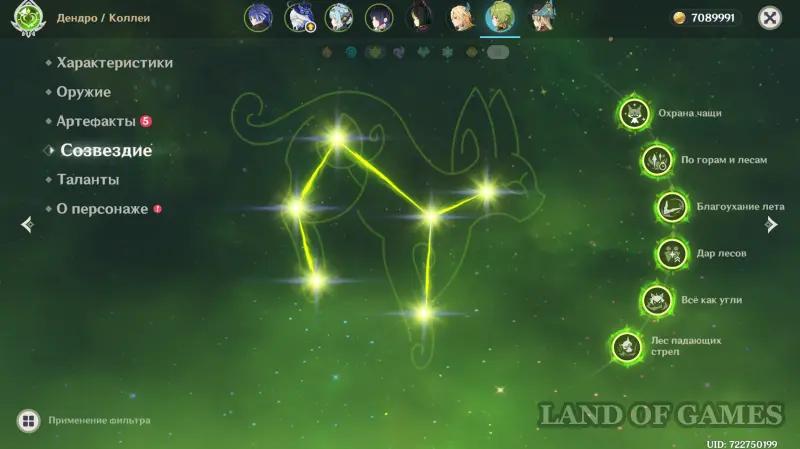 Character constellations in Genshin Impact: what they give and how to get consts