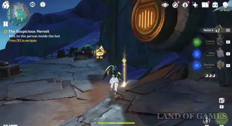 Strange hermit in Genshin Impact: where to find clues around the hut