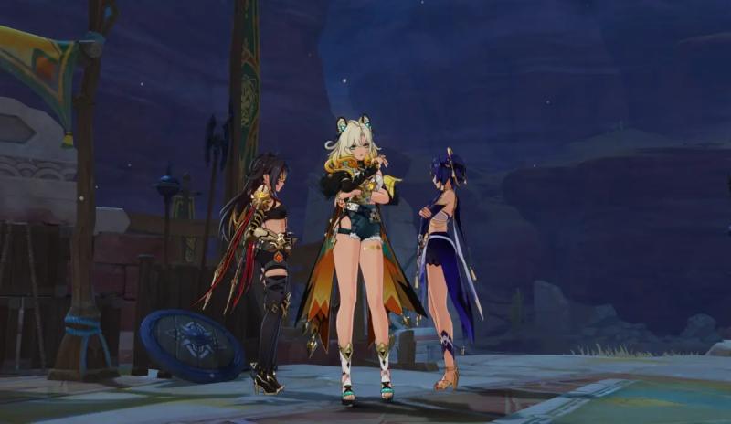 Trainings for safely approaching the enemy in Genshin Impact: how to defeat enemies