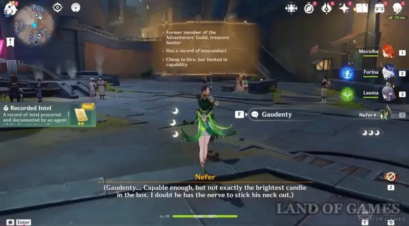 Recorded intelligence in Genshin Impact: how to obtain and exchange information