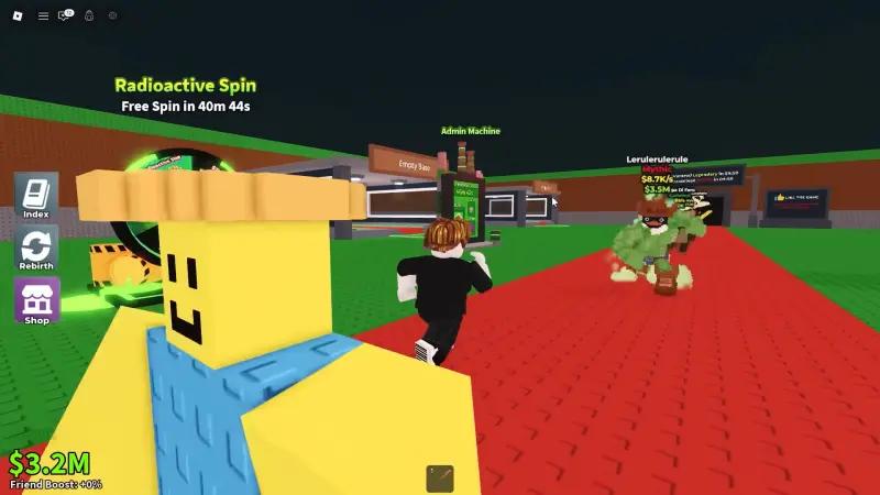 Admin machine in Steal Brainrot: all events and brainrots