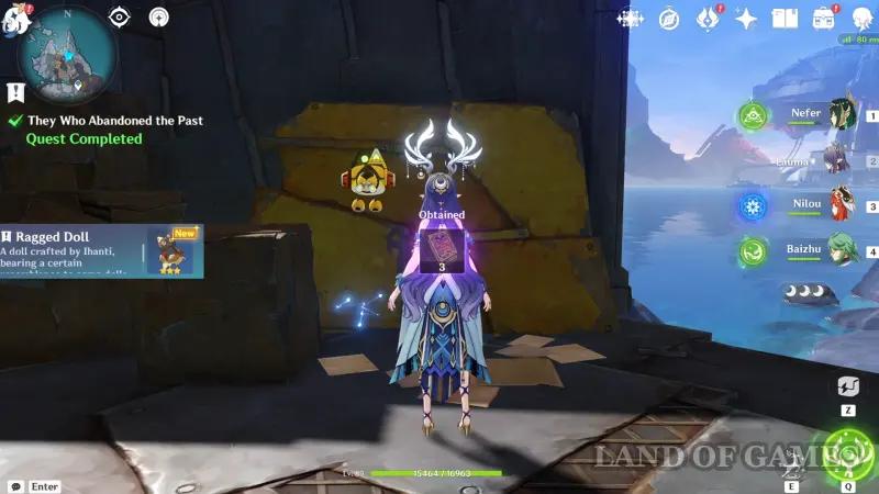 The man who threw away the past in Genshin Impact: how to return Ihanti's things