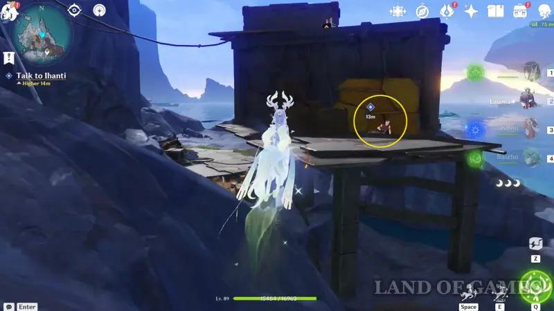 The man who threw away the past in Genshin Impact: how to return Ihanti's things