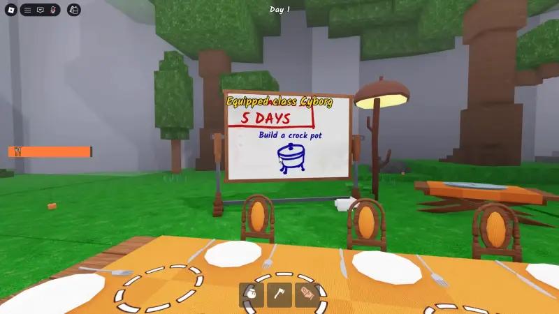 Thanksgiving in 99 Nights in the Forest: all holiday recipes dishes