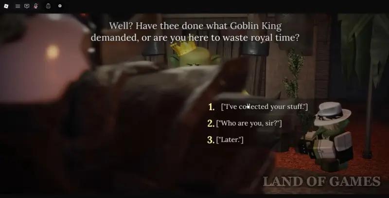 The Goblin King in The Forge: how to complete the quest and get there to the goblin cave