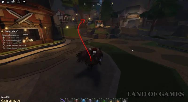 Tomo the cat in The Forge (Forging): where to find the cat on the quest