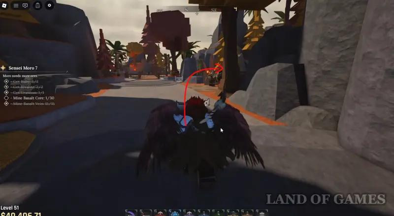 Tomo the cat in The Forge (Forging): where to find the cat for the quest