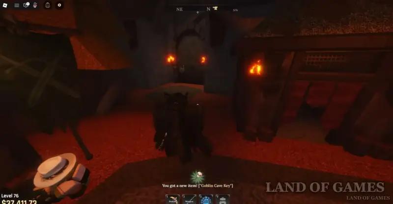 Tomo the cat in The Forge (Forging): where to find the cat on the quest