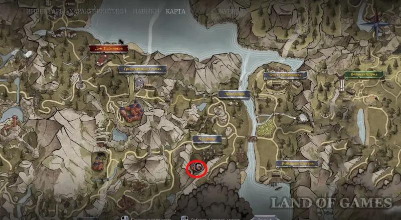 A real cartographer in Of Ash and Steel: where to find all the viewpoints