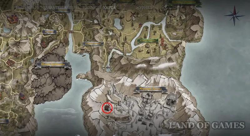 A real cartographer in Of Ash and Steel: where to find all the viewpoints