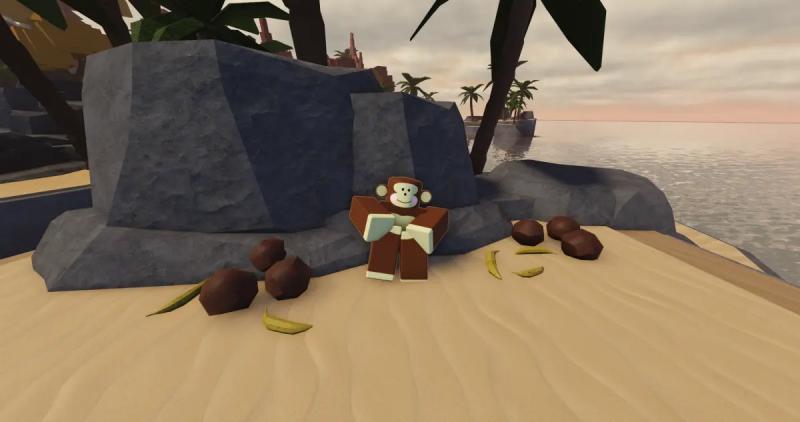 Monkey in The Forge (Forging): where to find bananaite