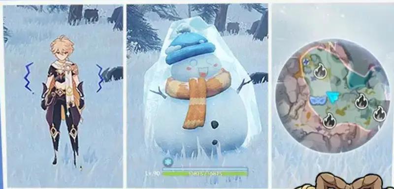 Following snowy tracks in Genshin Impact: where to hide and how to catch rebels