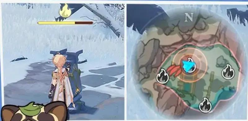 Following snowy tracks in Genshin Impact: where to hide and how to catch rebels