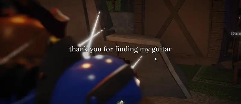 Lost guitar in The Forge (Forging): where to find the Bard's guitar