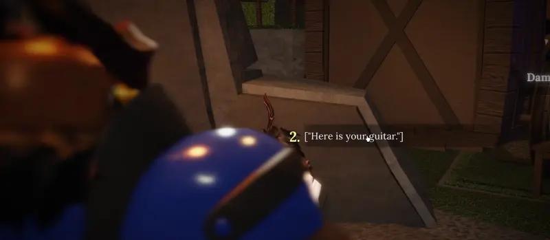 Lost guitar in The Forge (Forging): where to find the Bard's guitar