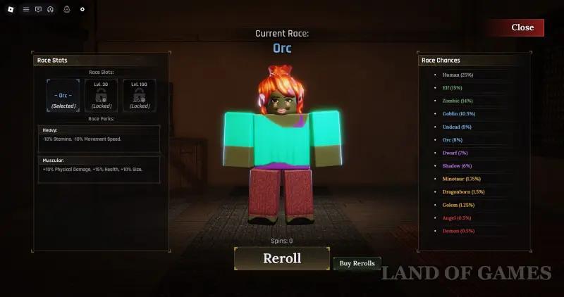 Races in The Forge (Forging): how to change and choose the best (tier list)