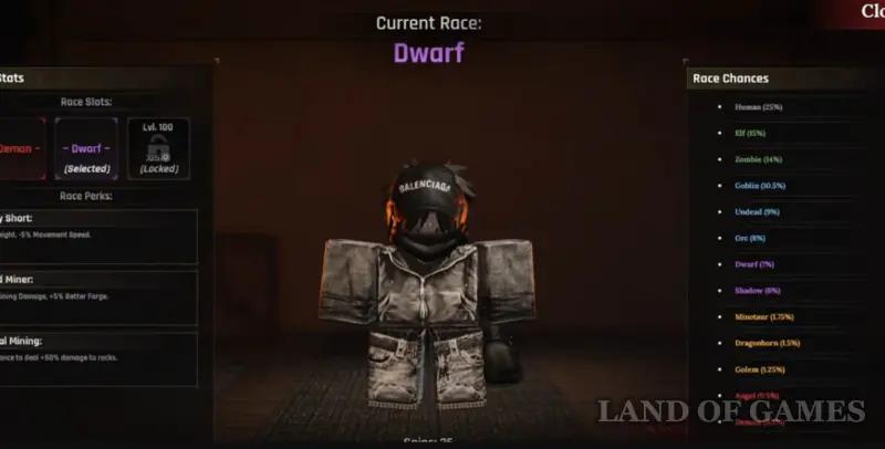 Races in The Forge (Forging): how to change and choose the best (tier list)