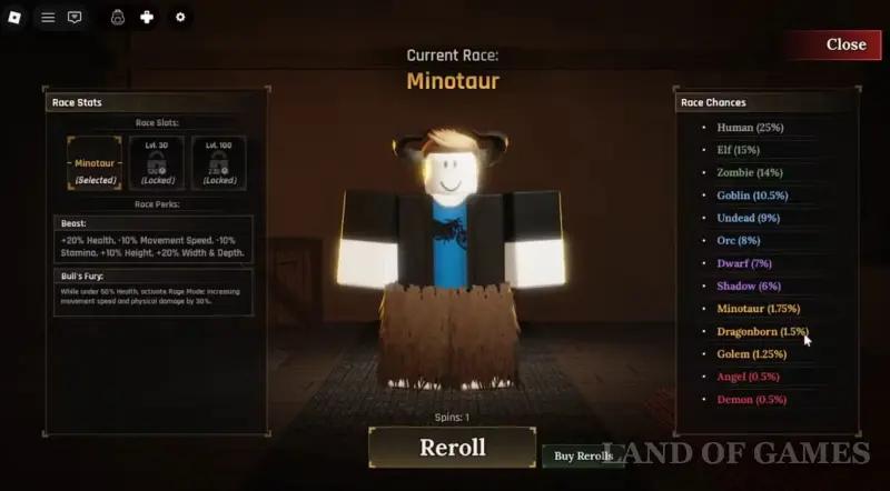 Races in The Forge (Forging): how to change and choose the best (tier list)