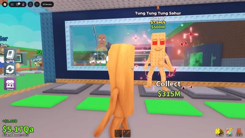 Tung Tung Tung Sahur in Steal Brainrot: how much it costs and how to get it