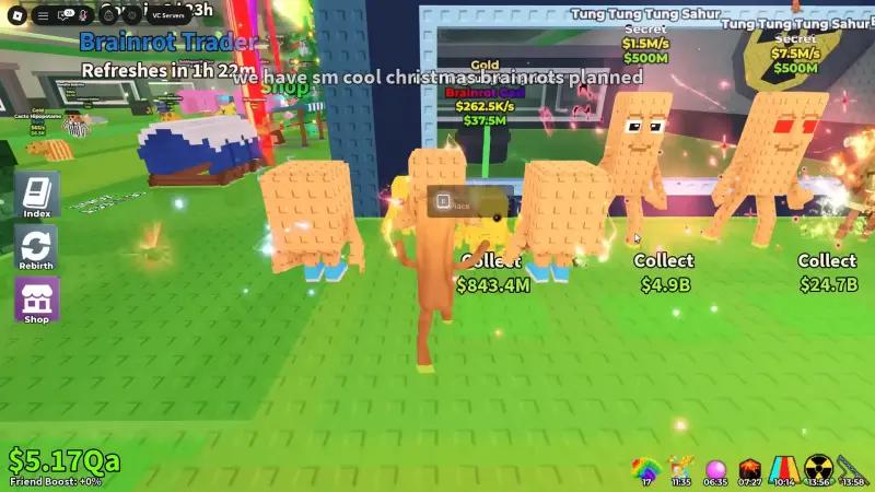 Tung Tung Tung Sahur in Steal Brainrot: how much it costs and how to get it