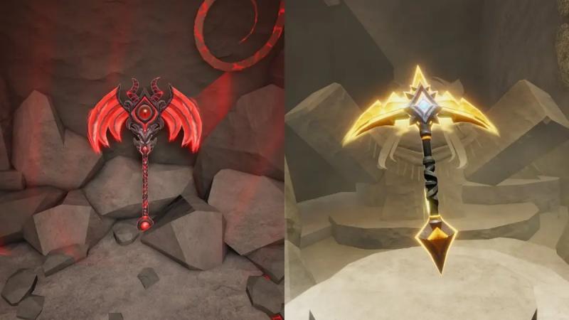 All pickaxes in The Forge (Forging): what they are and how to get the best one