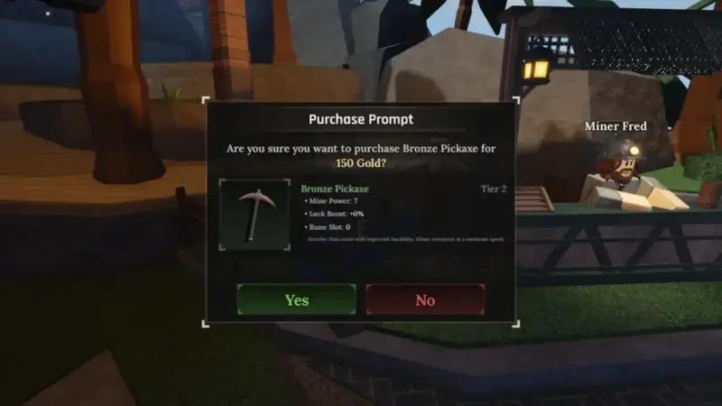 All pickaxes in The Forge (Forging): what they are and how to get them the best