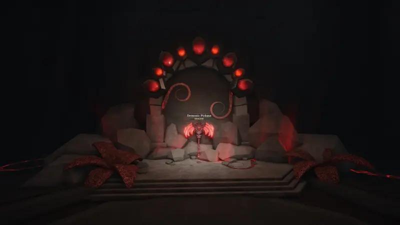 All pickaxes in The Forge (Forging): what there are and how to get a better one